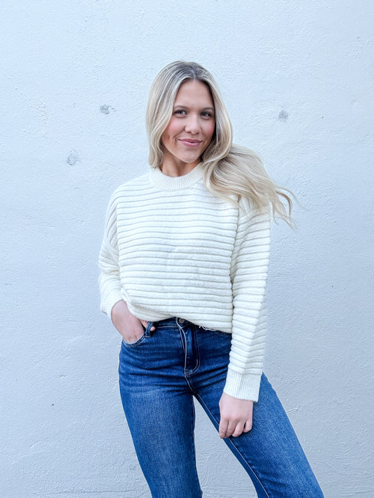 Autumn Allure Sweater Ivory