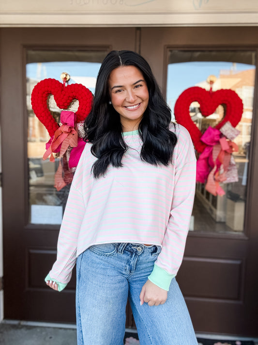 Pastel Dreams Top Pink