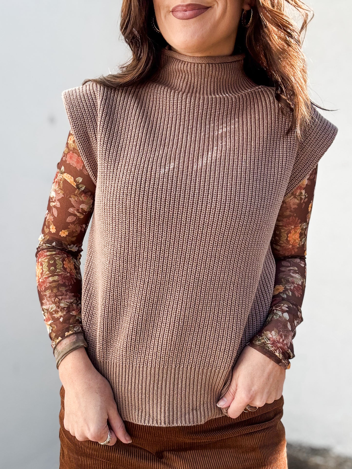 Mocha Madness Vest