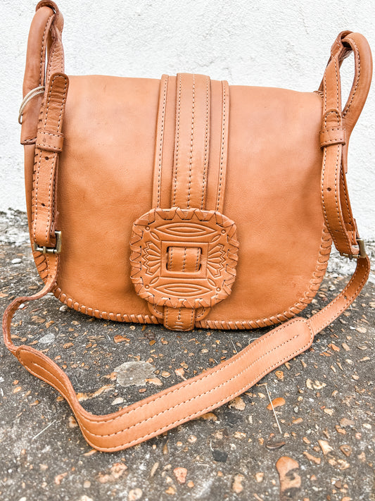Kiva Large Crossbody in Harvest Wheat