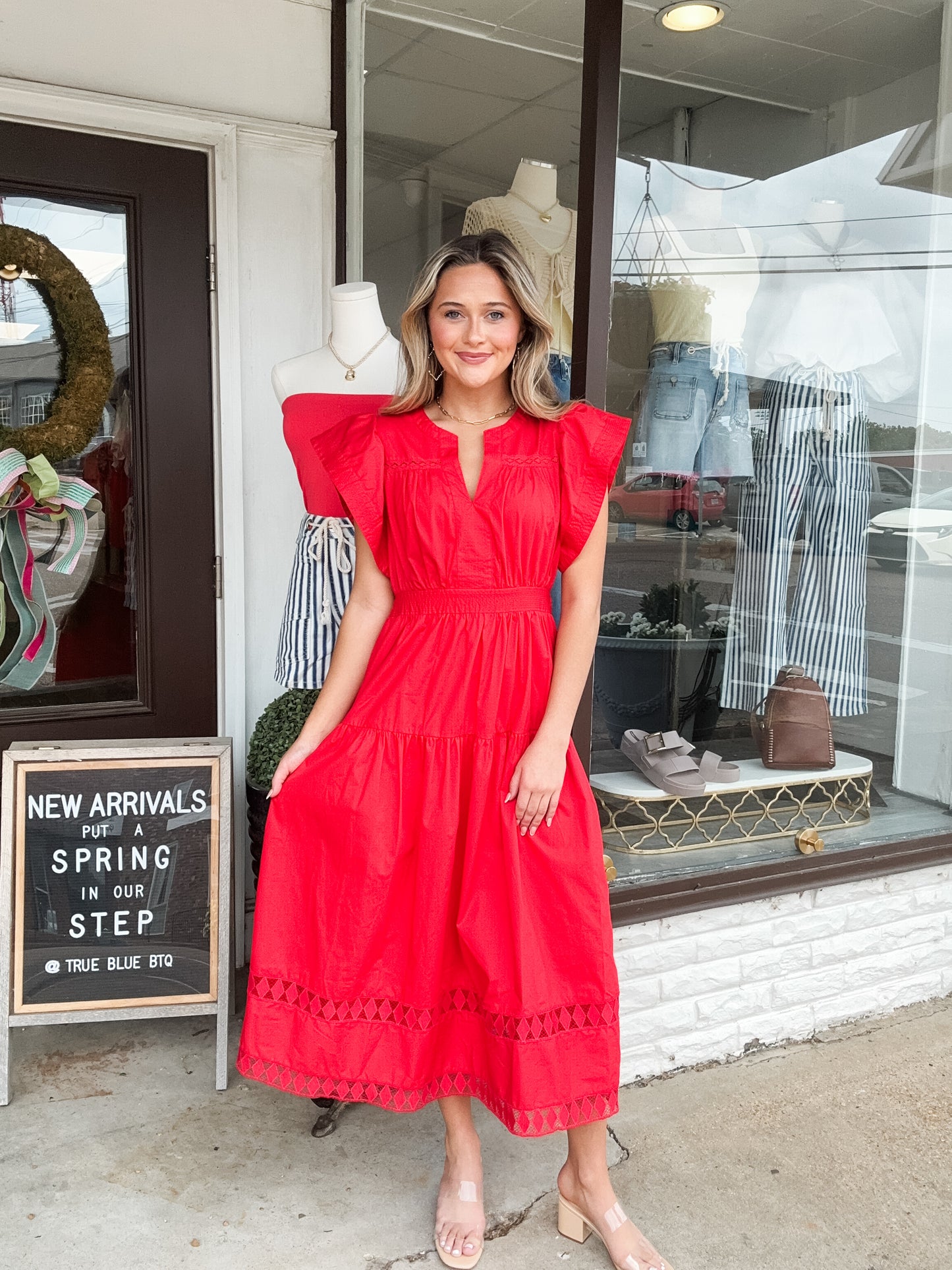 Lovely in Red Dress