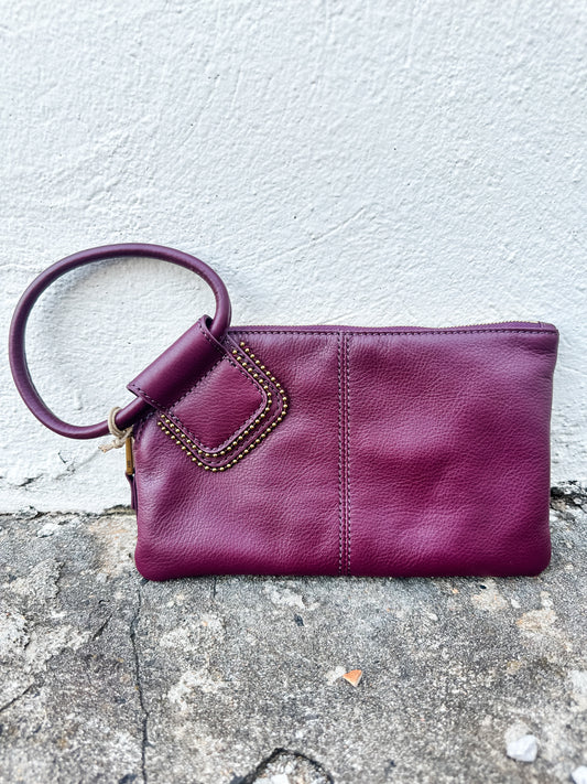 Sable Wristlet Mulberry Glaze