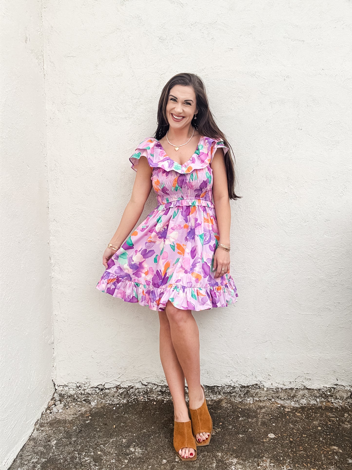 Lilac Dreamscape Dress