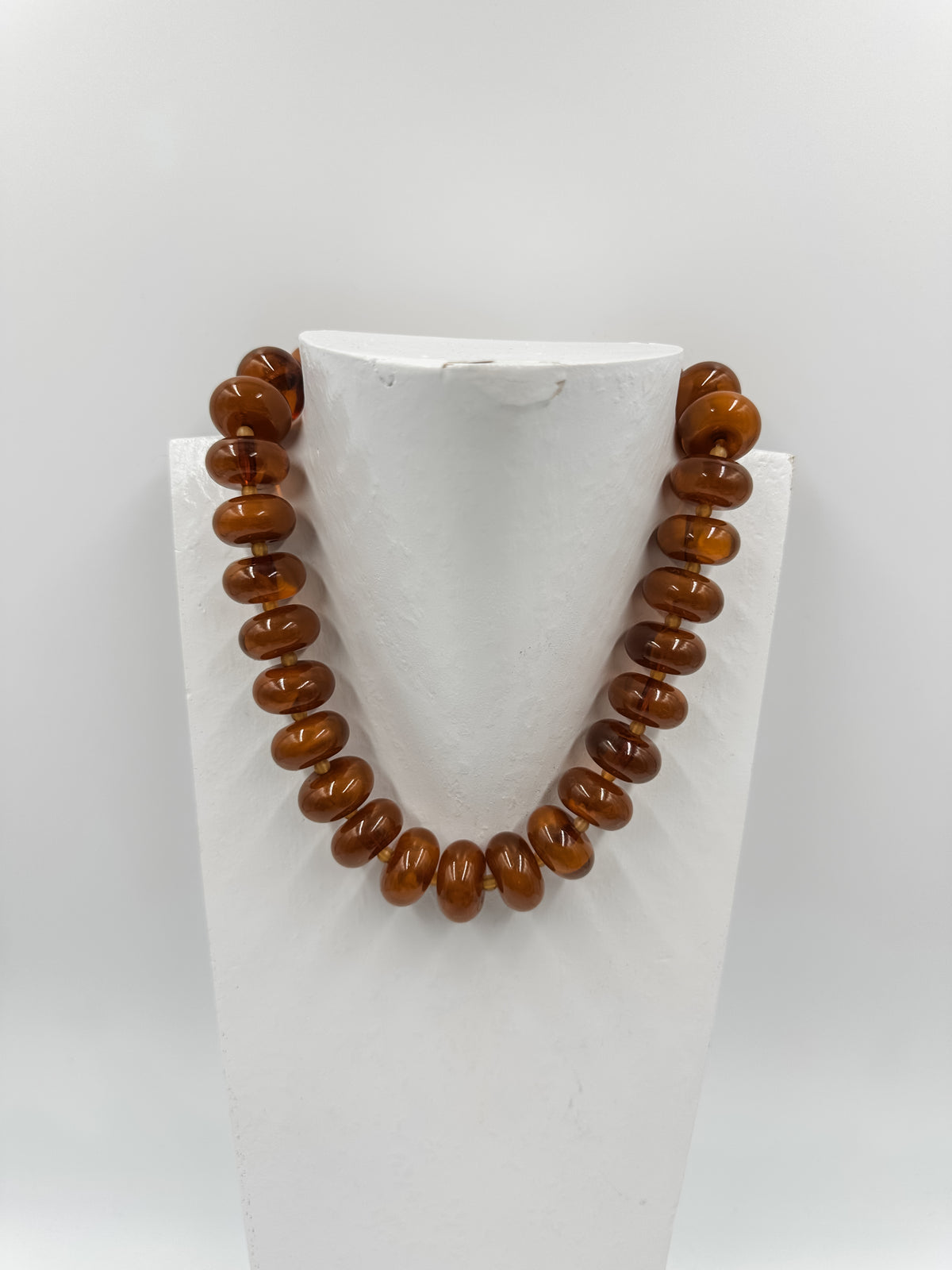 Brown Beaded Necklace
