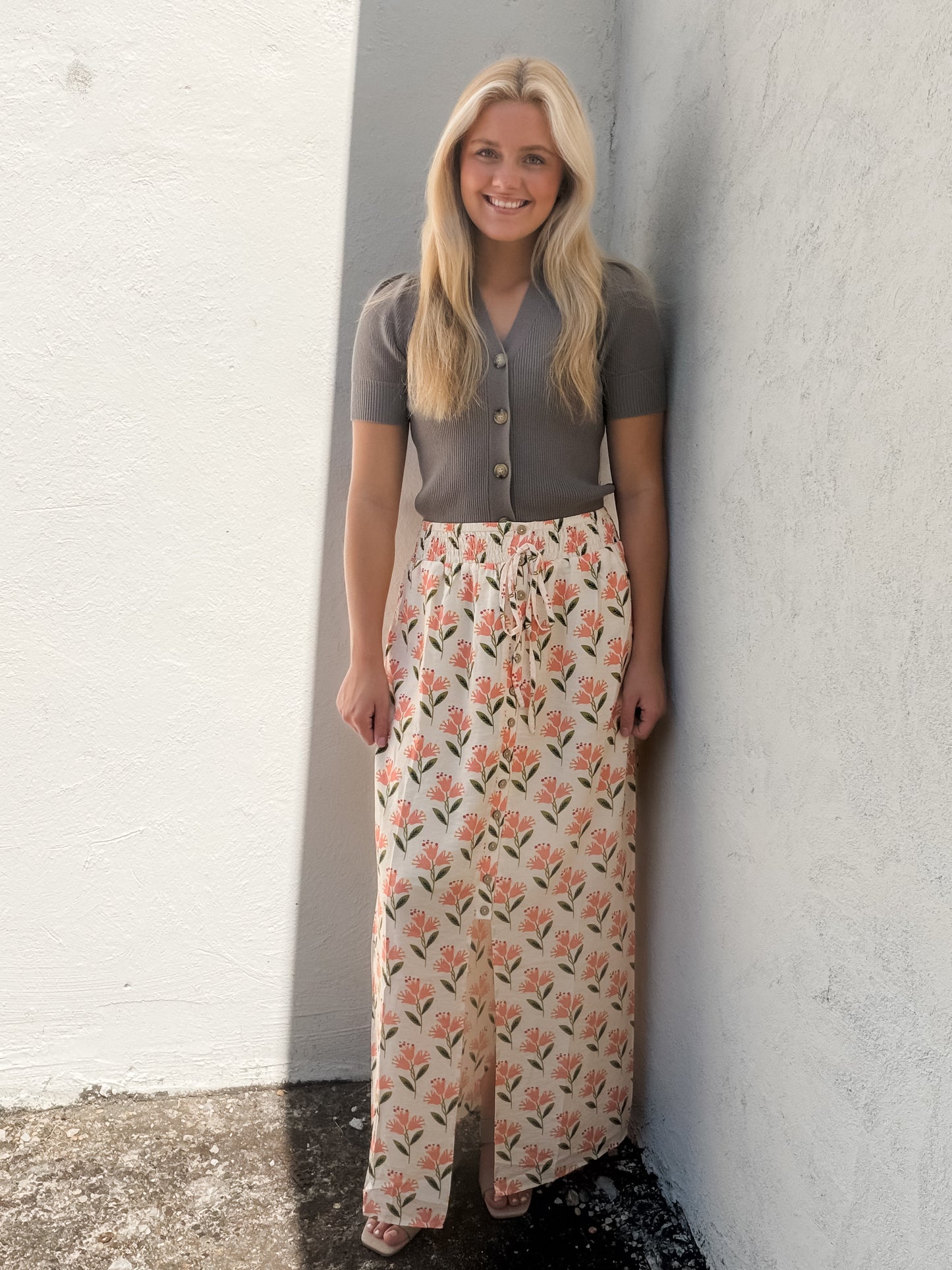 Wild Sprout Maxi Skirt