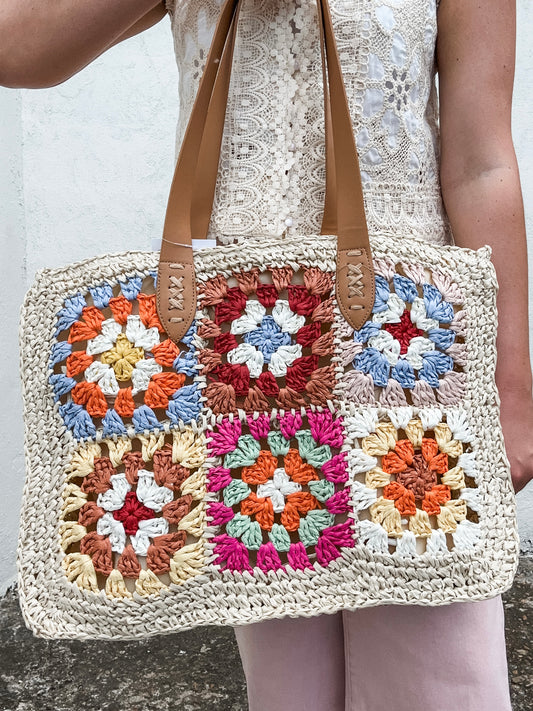 Natural Crochet Bag