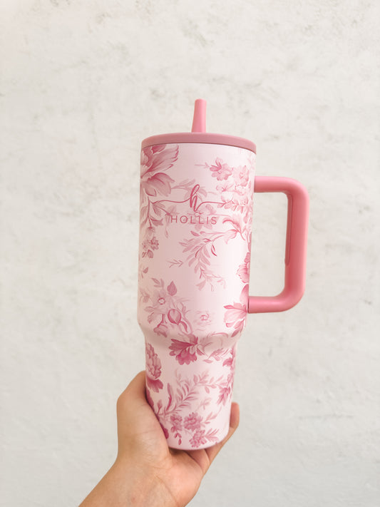 Hydrochic Tumbler Pink Floral