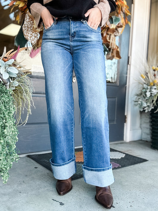 Core Denim Straight Leg Jean
