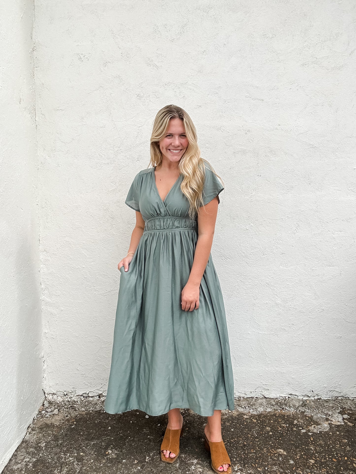 Smooth Sailin' Midi Dress