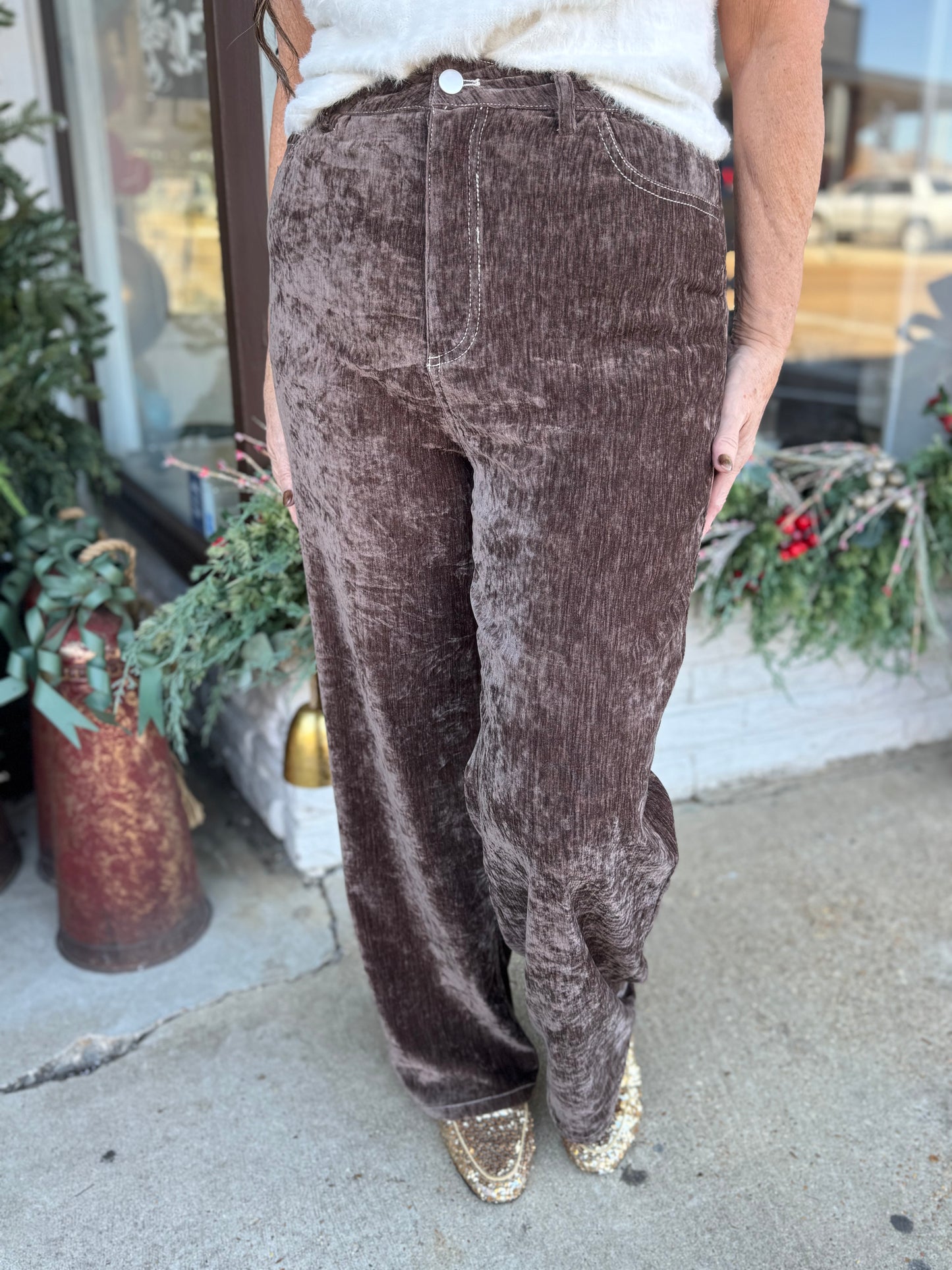 Chocolate Syrup Pants