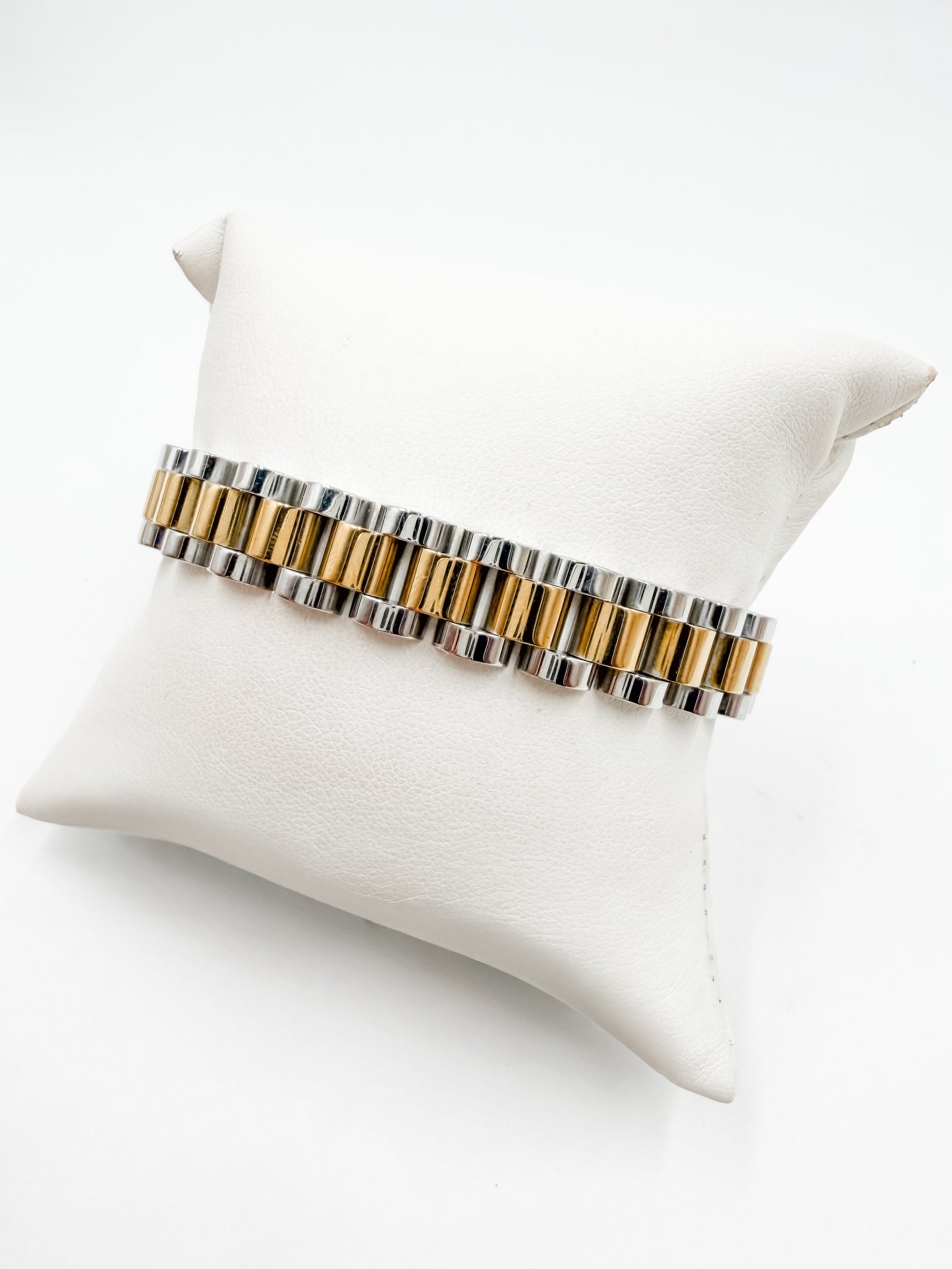 Rolly Two-Toned Bracelet