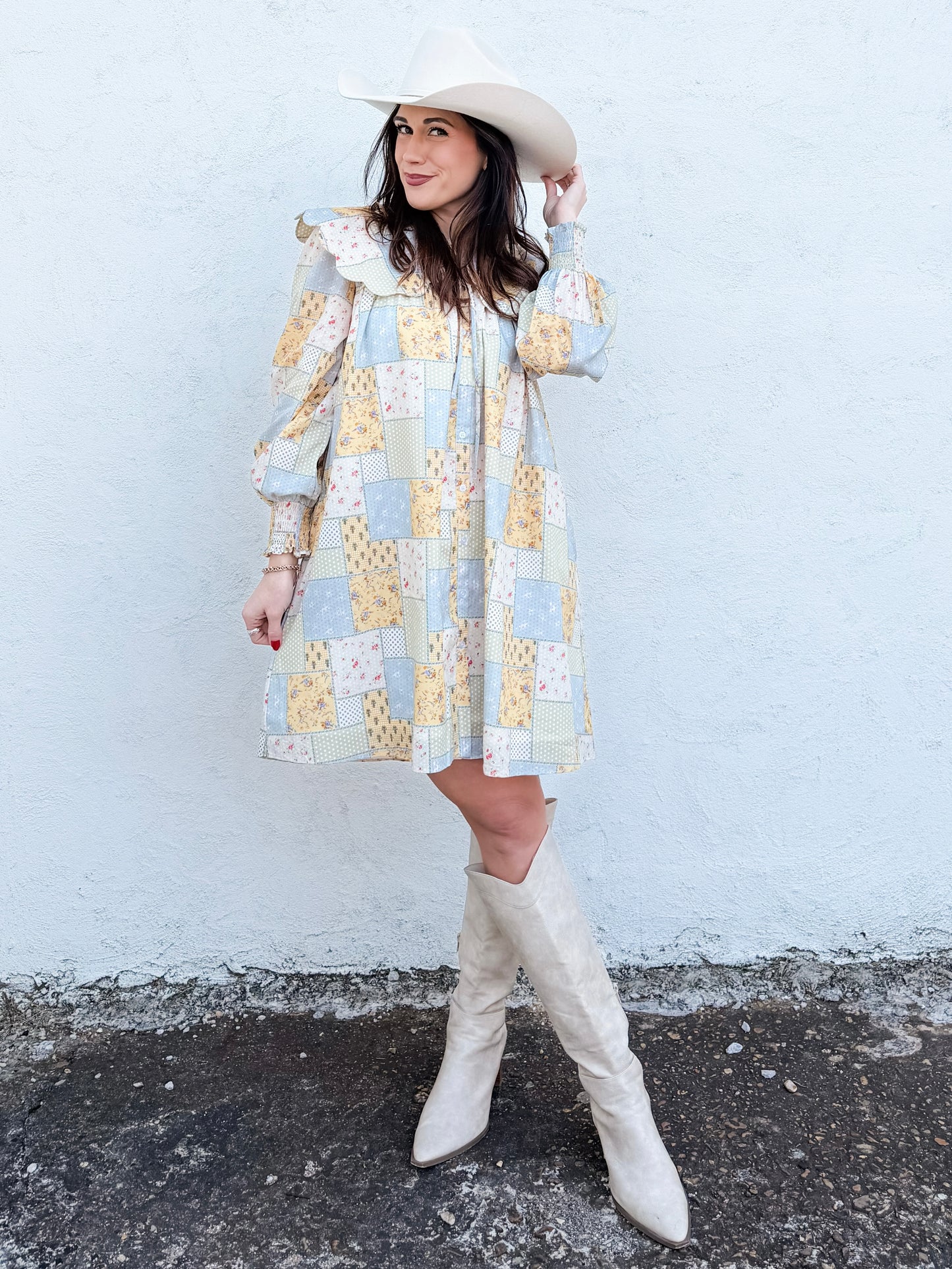 Patch Me Up Dress