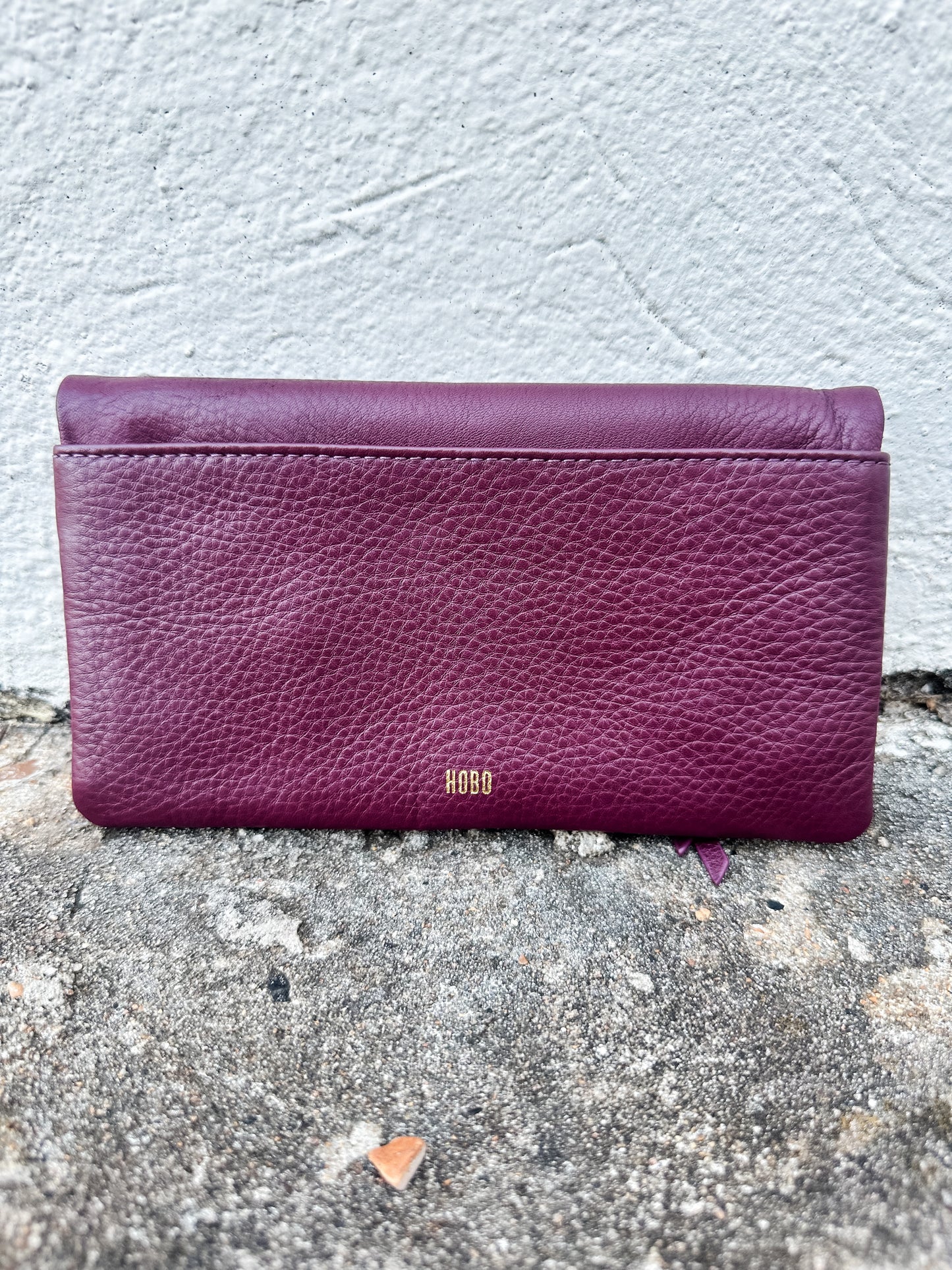 Lumen Wallet Mulberry Glaze