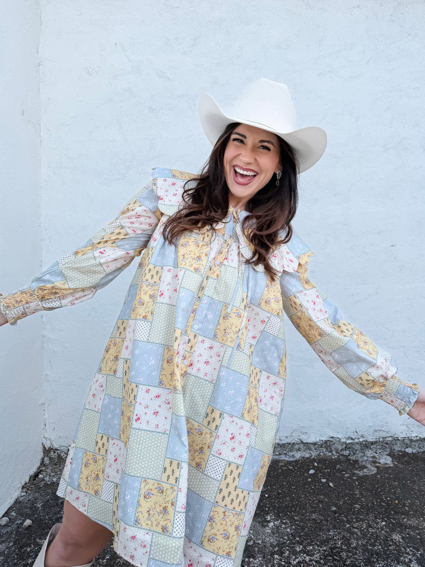 Patch Me Up Dress