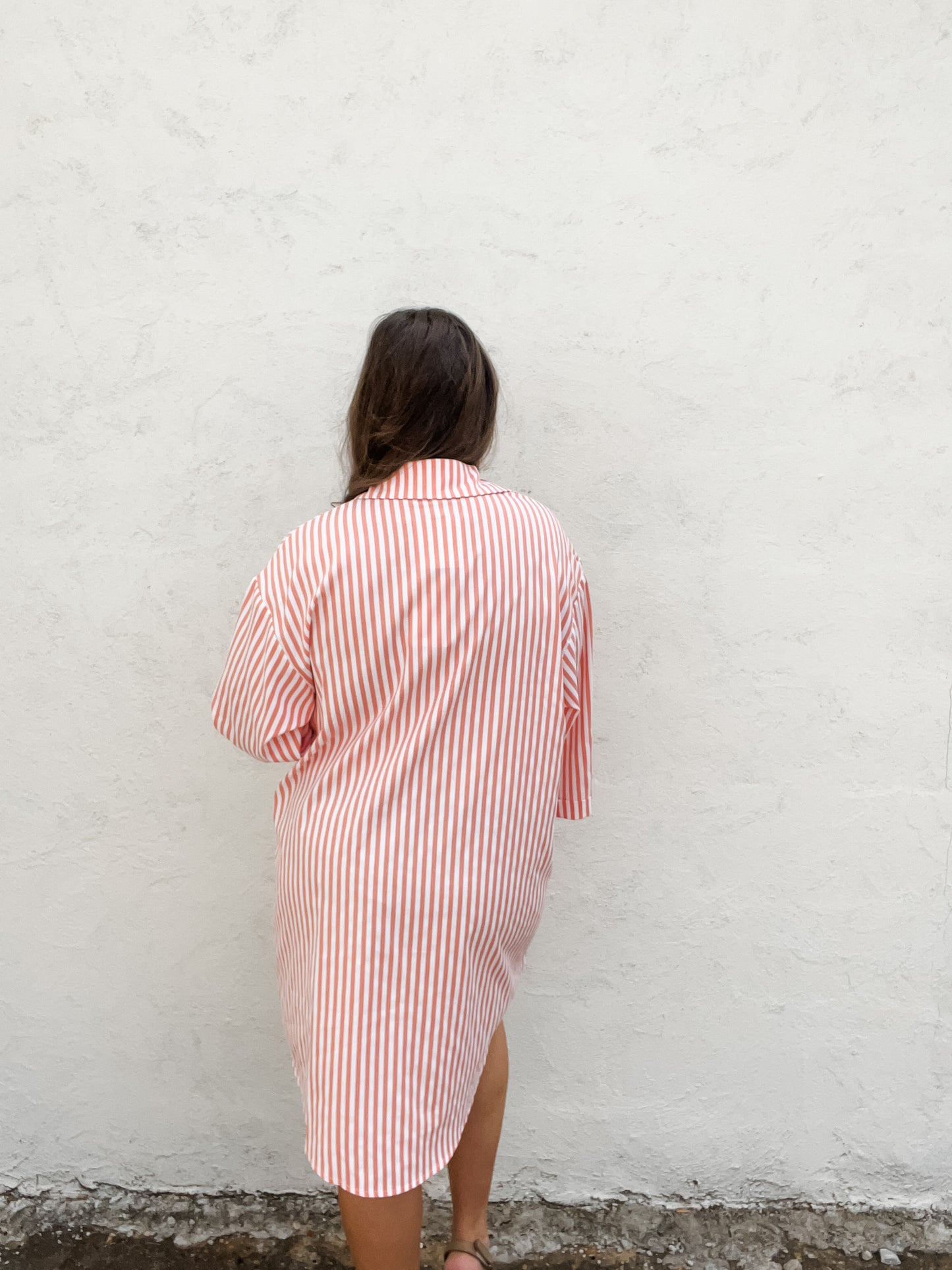 Creamsicle Me Shirt Dress