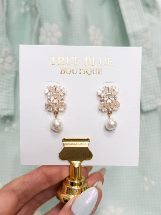 Wedding Pearls Earrings