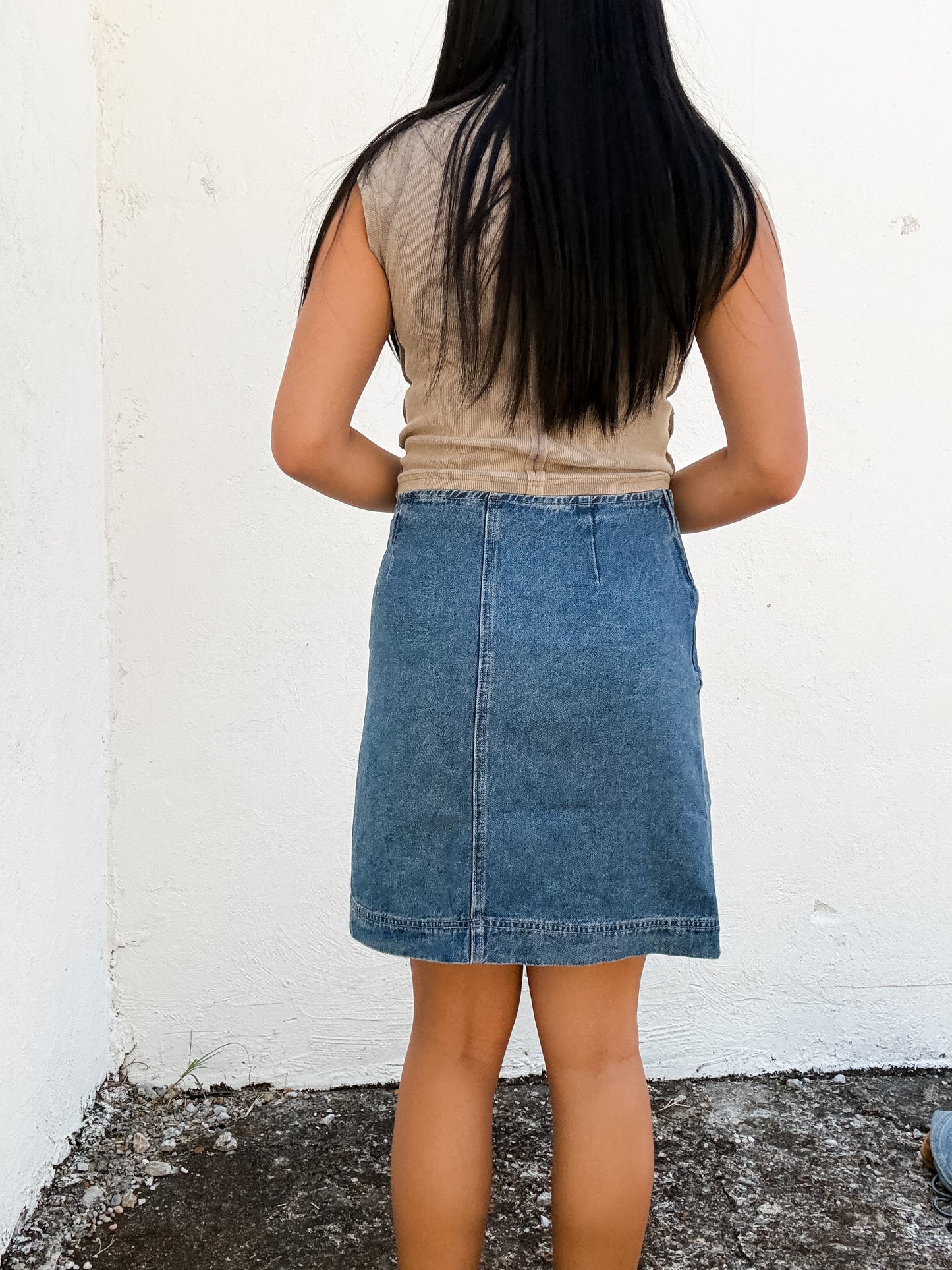 Daybreak Denim Skirt