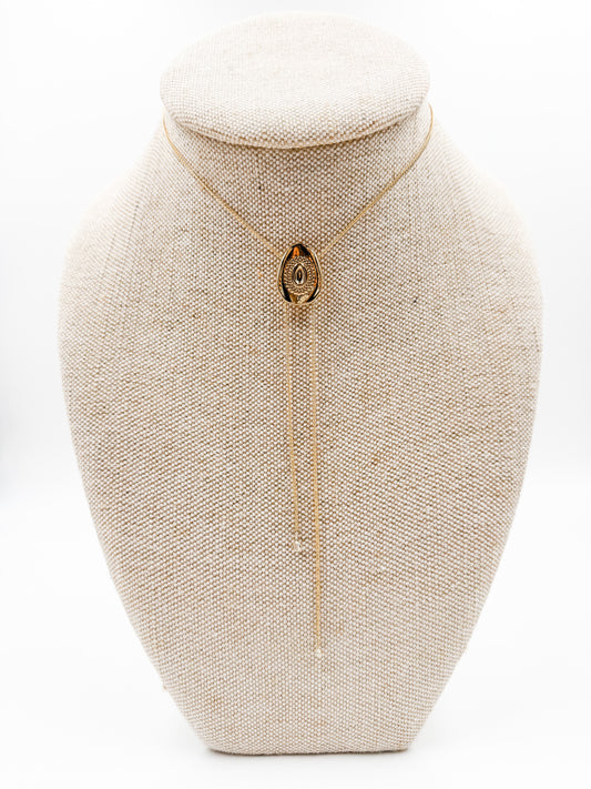 Hunter Hat Bolo Necklace