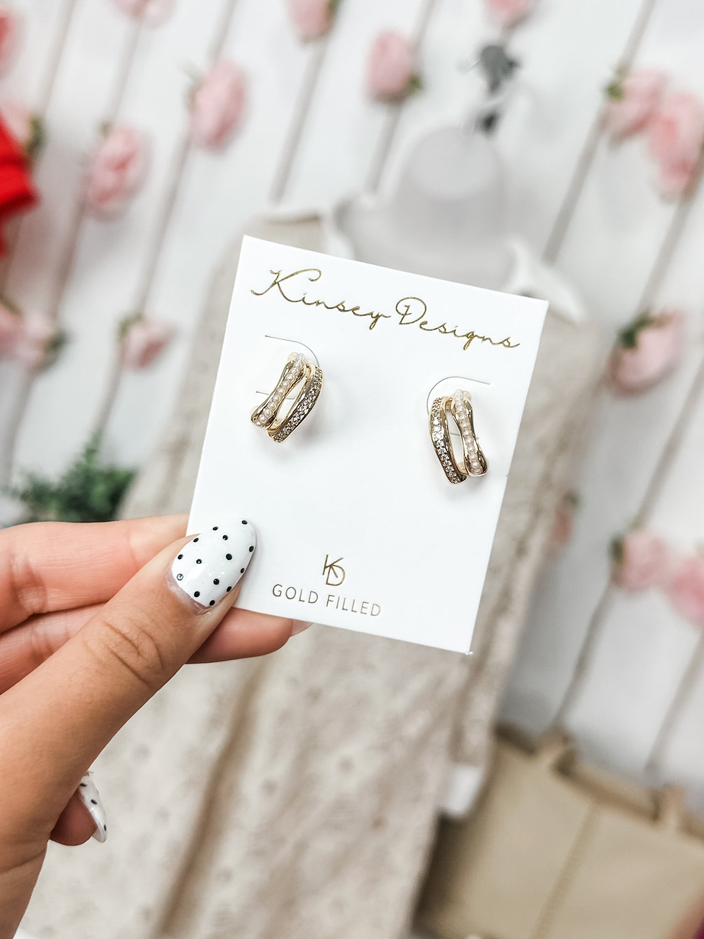 Zane Double Earring