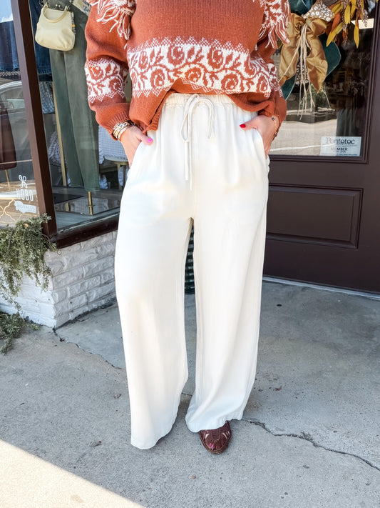 Flow By Me Pants Cream