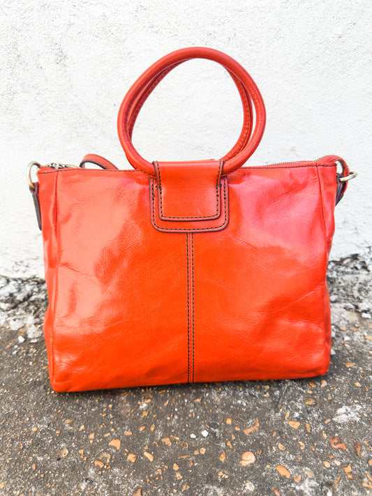 Sheila Medium Satchel Grenadine
