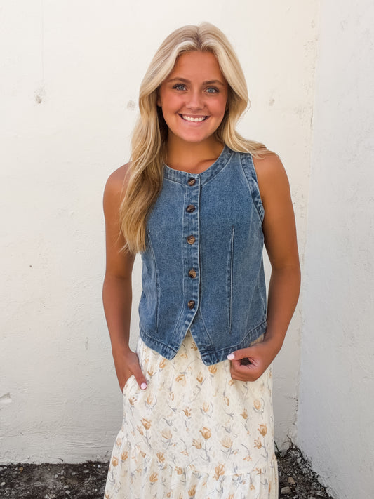 Blue Haze Vest