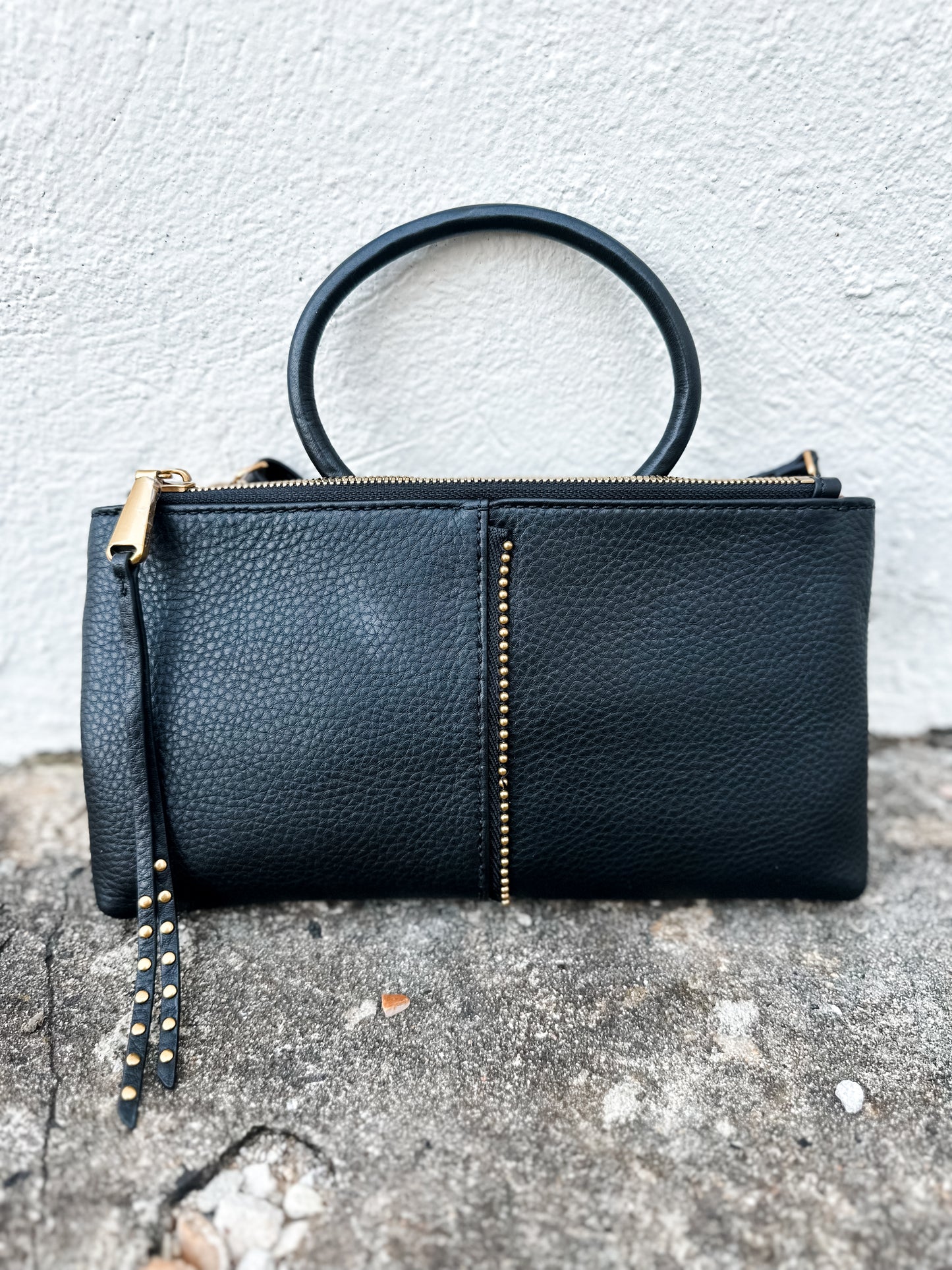 Sable Crossbody Black with Studs