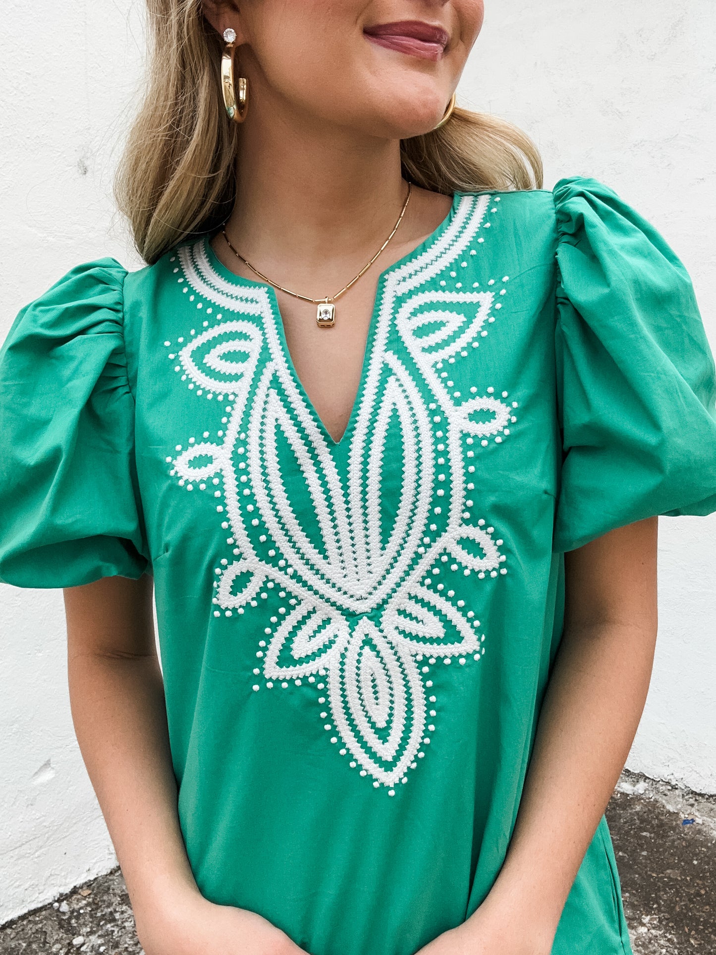 Envy Green Dress
