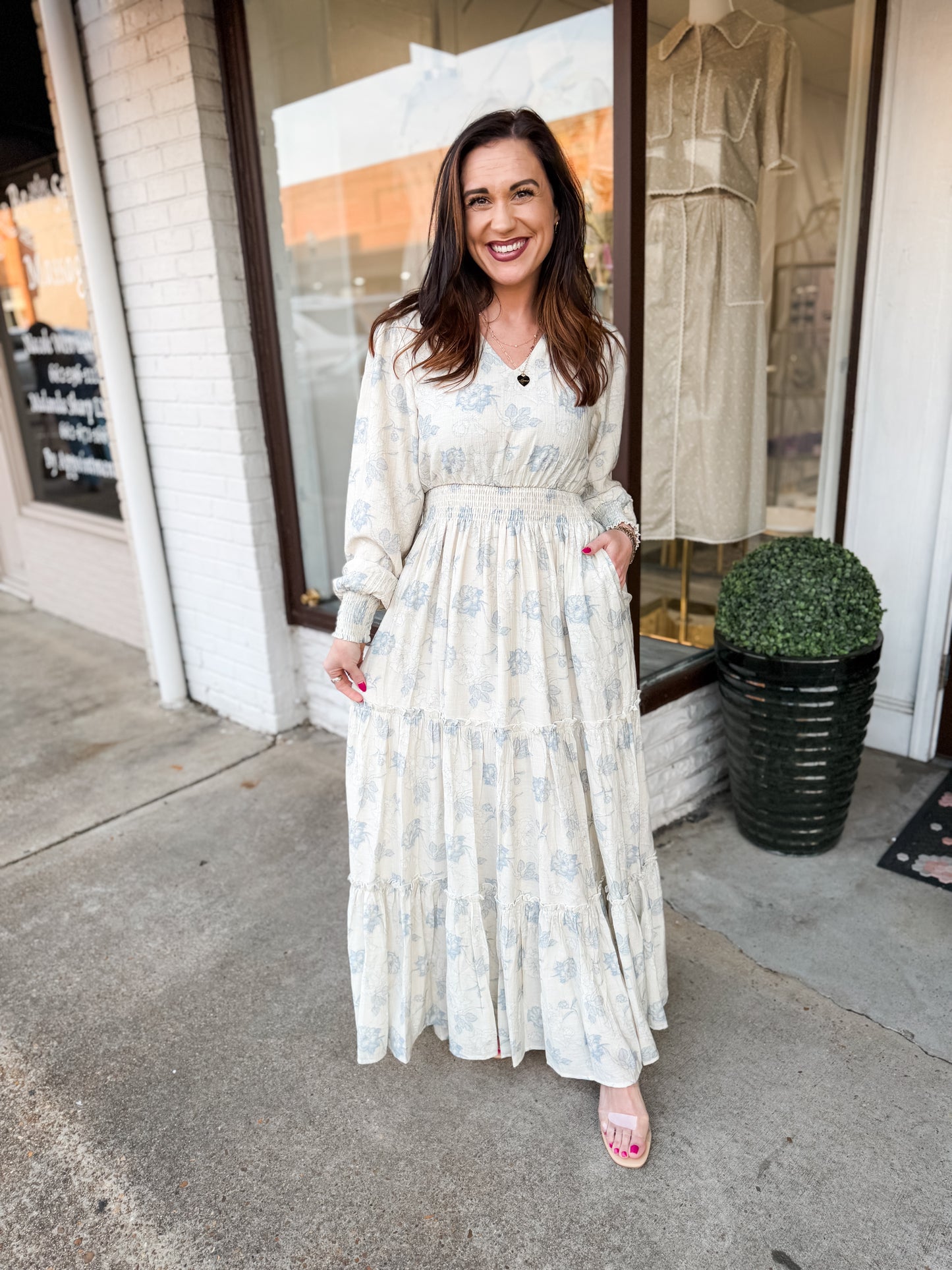 The Jacey in Heirloom Blue