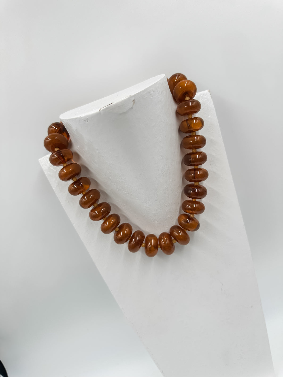 Brown Beaded Necklace