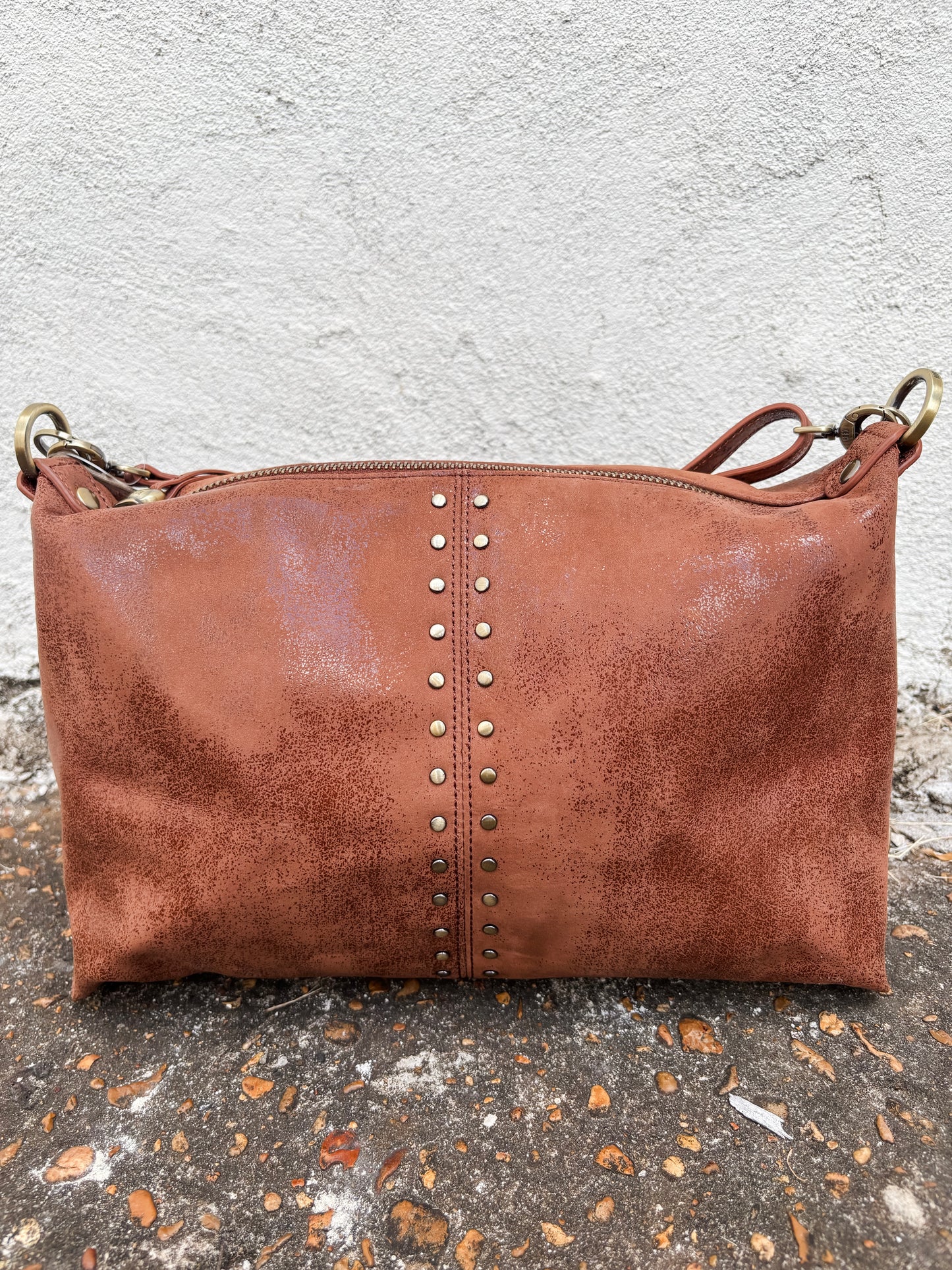 Avon Shoulder Bag Burnished Saddle