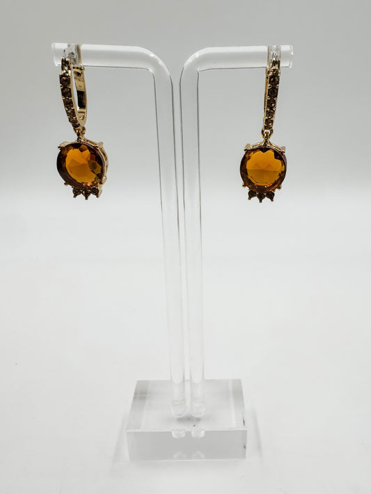 Caramel Drop Earrings