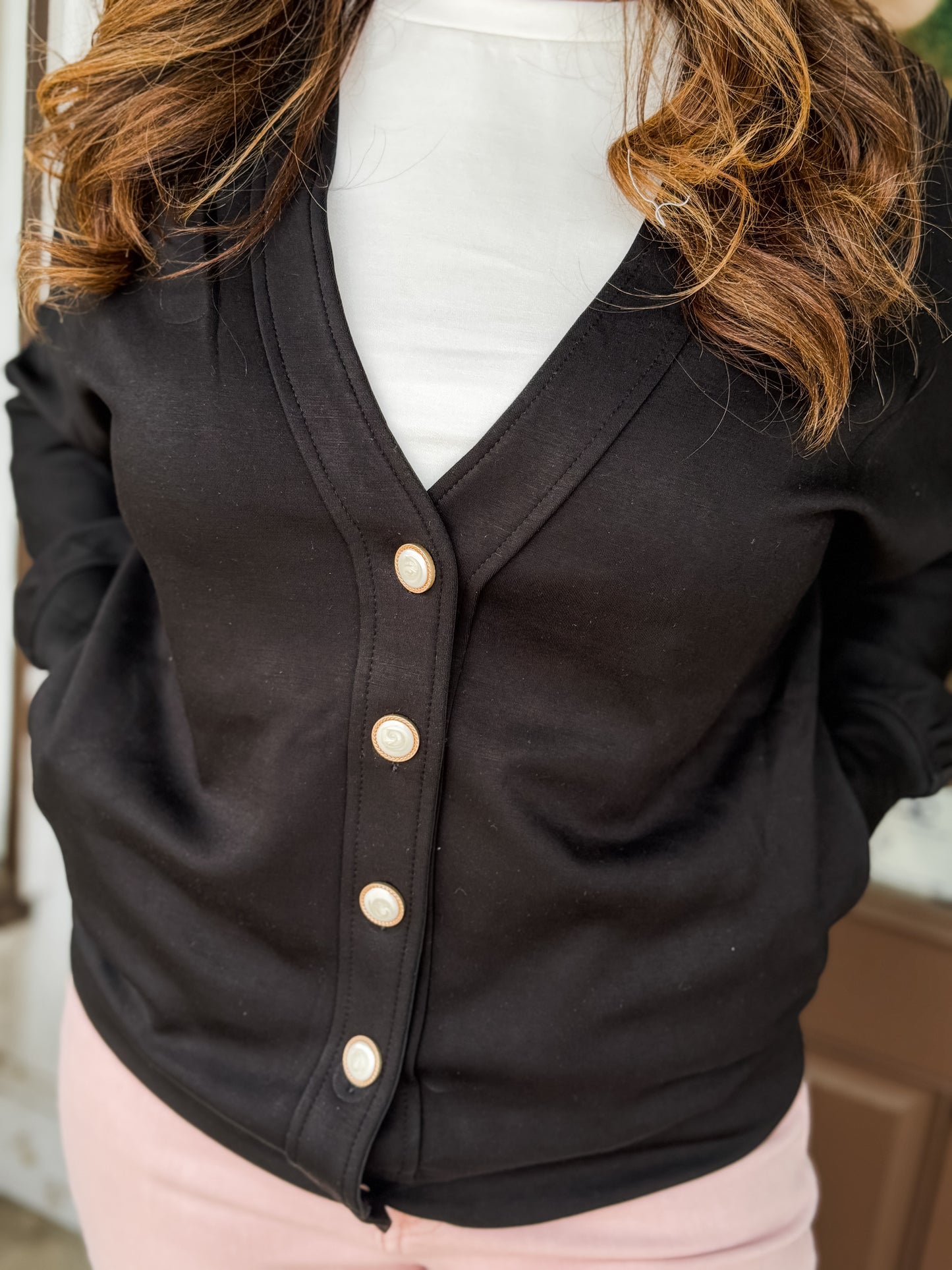 Back in Black Cardigan