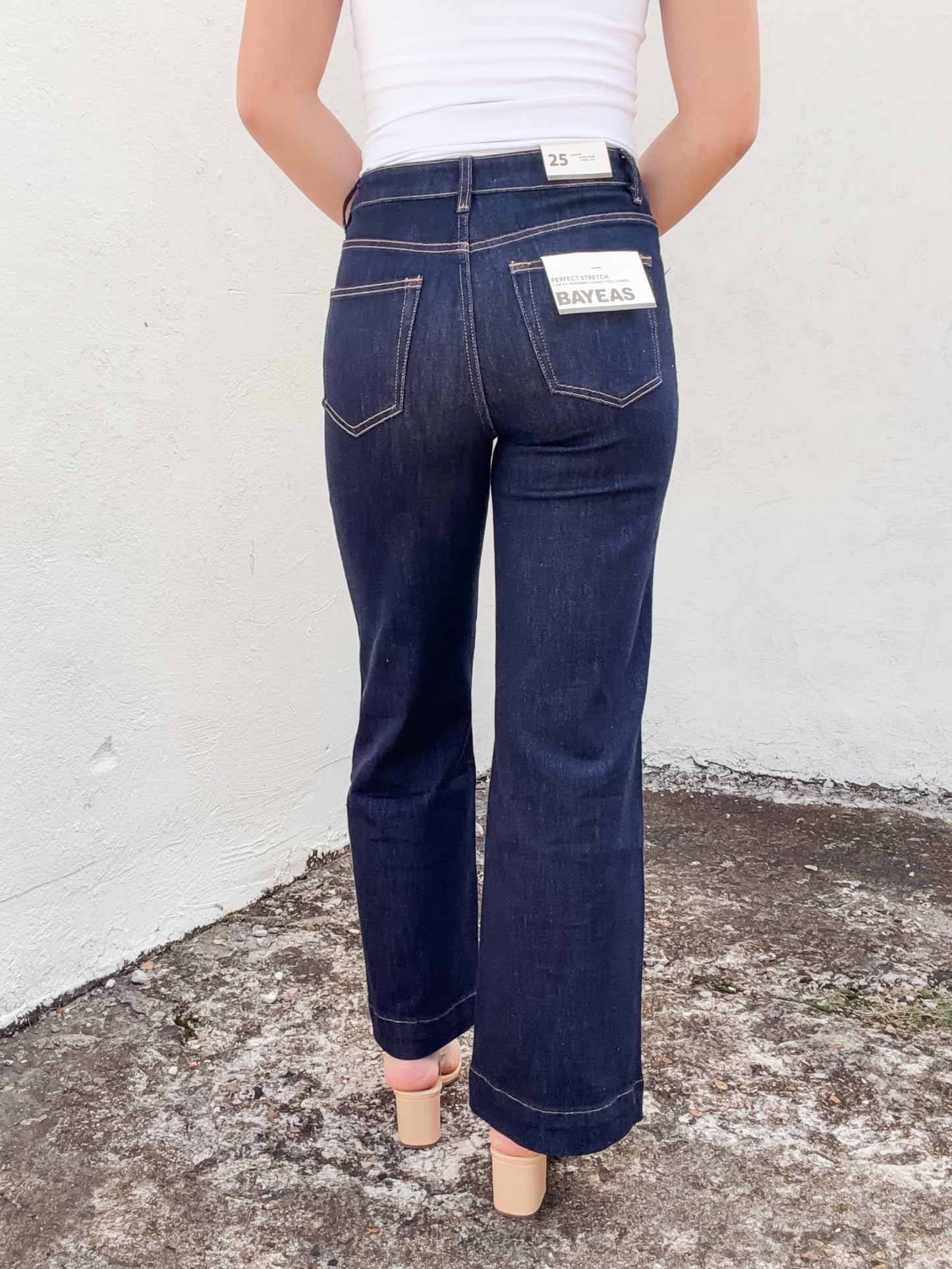 All Time Fav High Rise Jeans Dark Blue