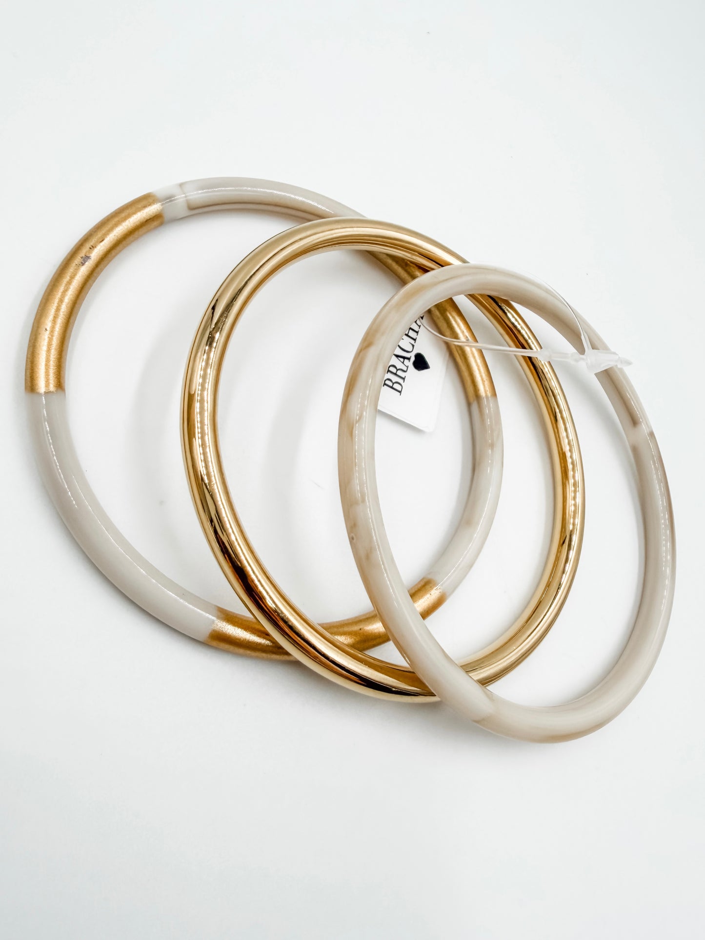 Wynn Bangle Set Cream