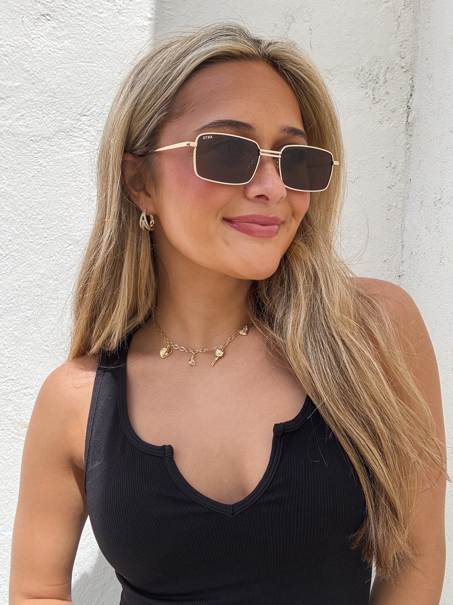 Ila Gold/Brown Sunglasses