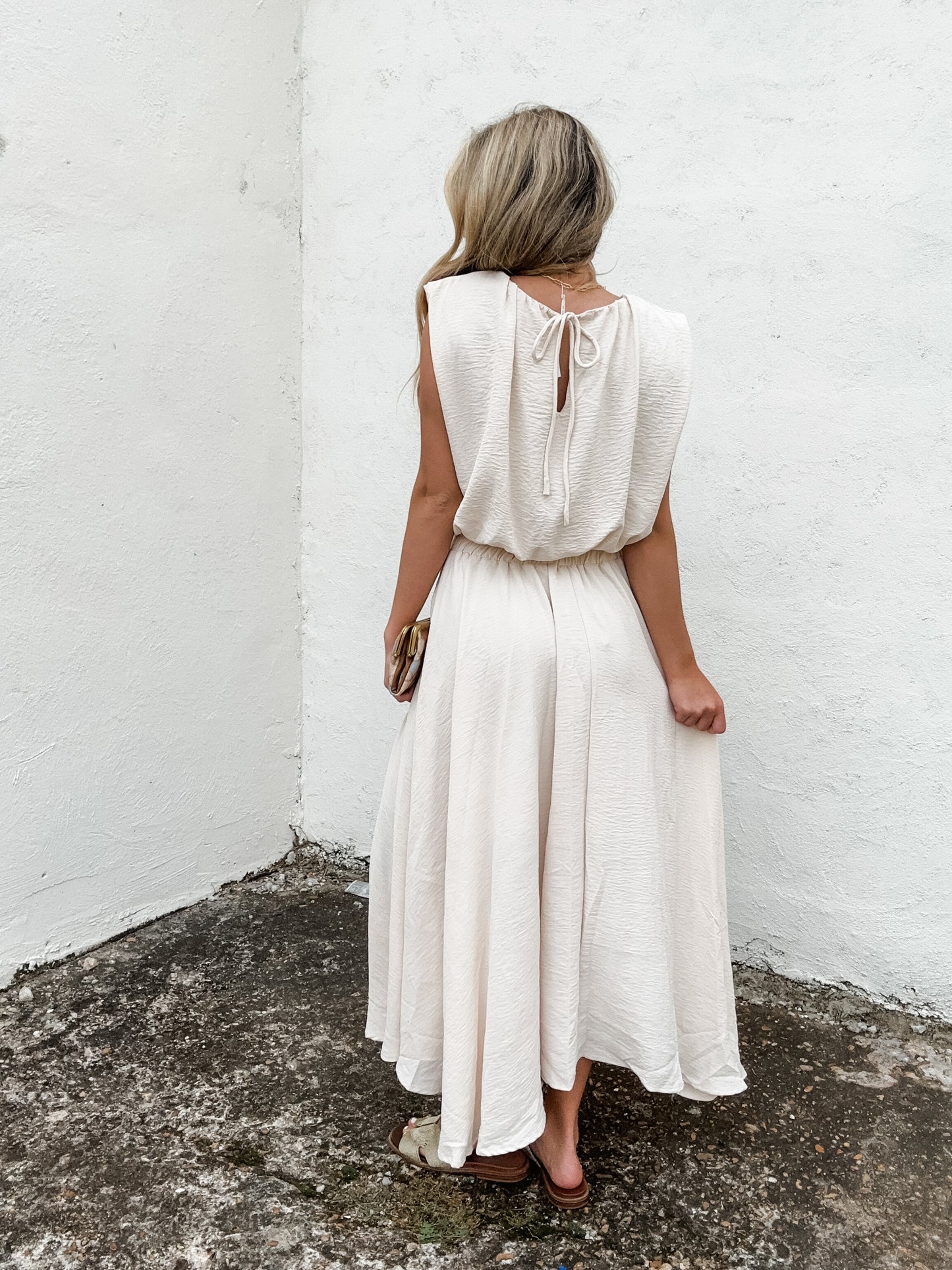 Up Up and Away Skirt Set Natural