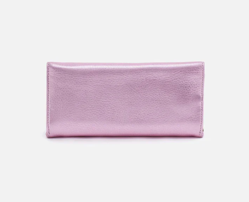 Rachel Wallet Metallic Pink