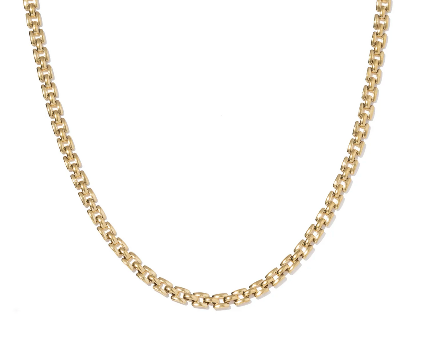 Squared Chain Necklace