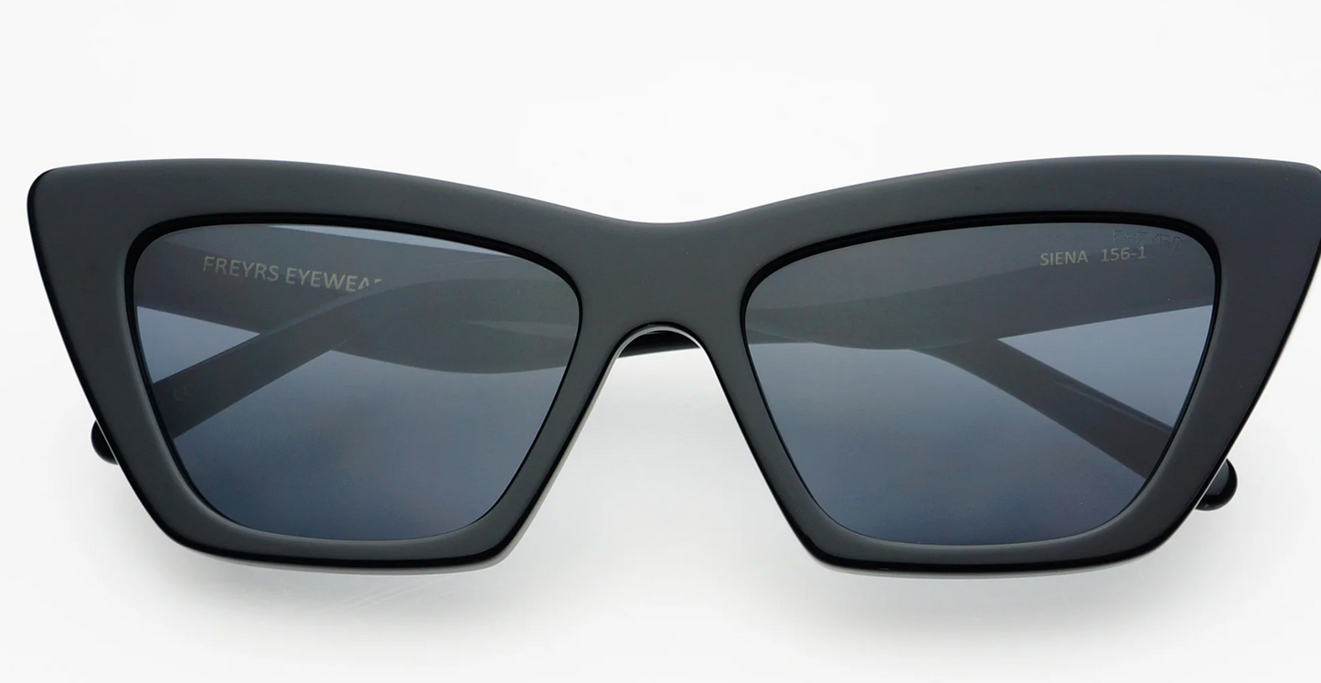 Siena Black Sunglasses