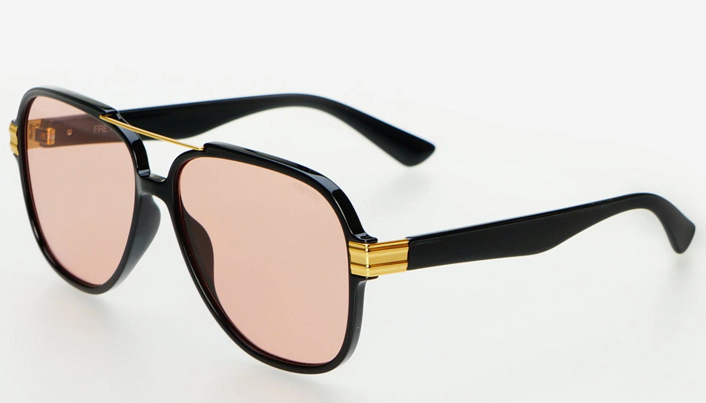 Spencer Black/Pink Sunglasses