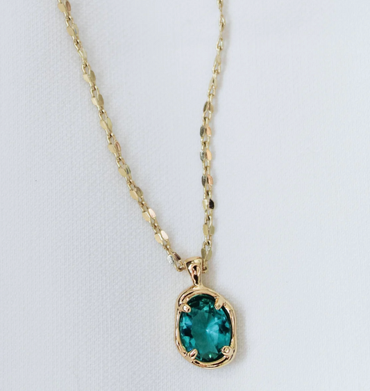 Birdie Blue Necklace