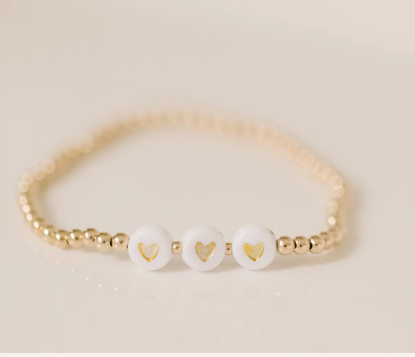 Gold Heart Bracelet