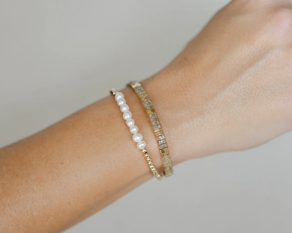 Pearl Satellite Bracelet 3mm
