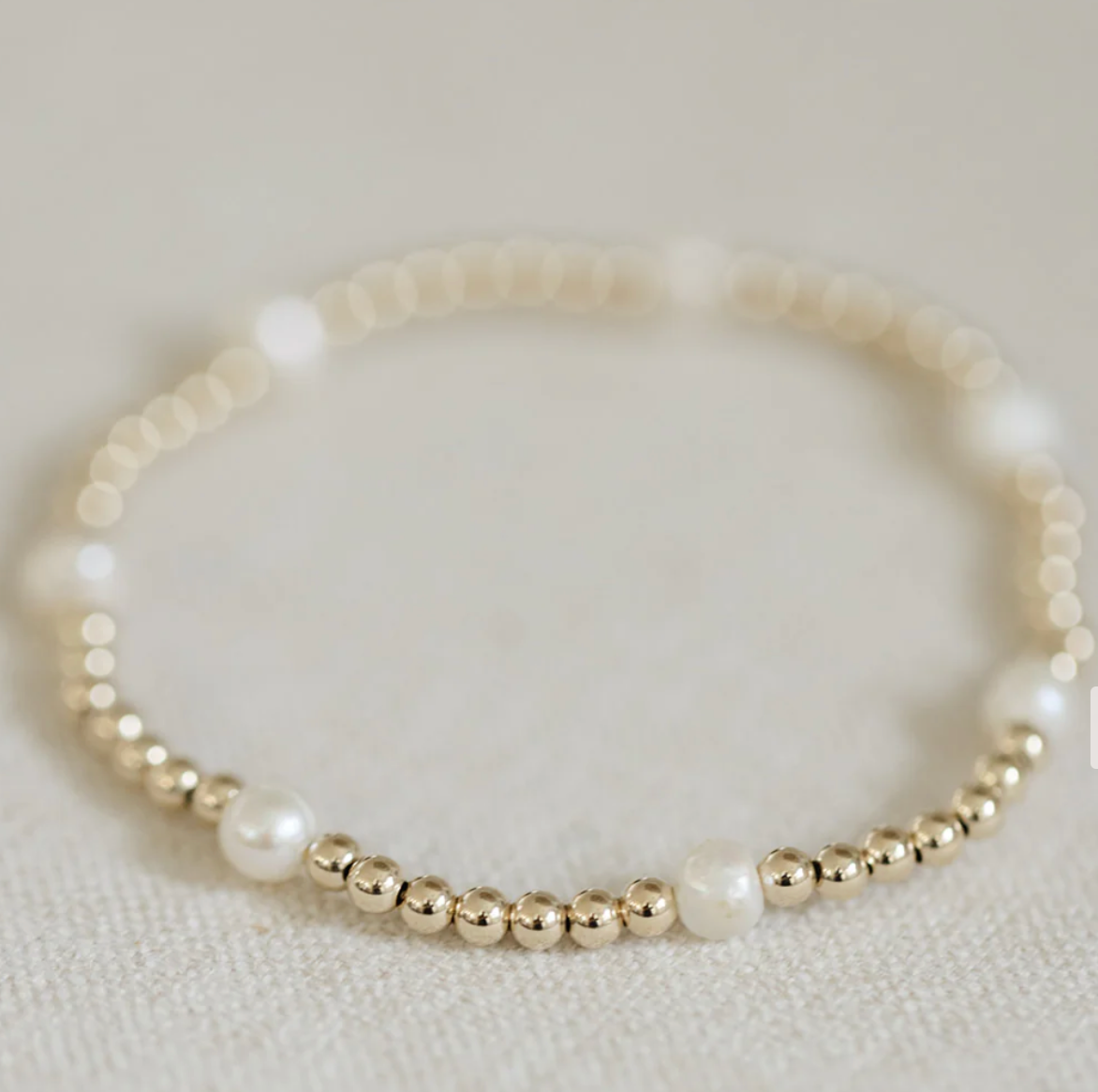 Pearl Satellite Bracelet 3mm