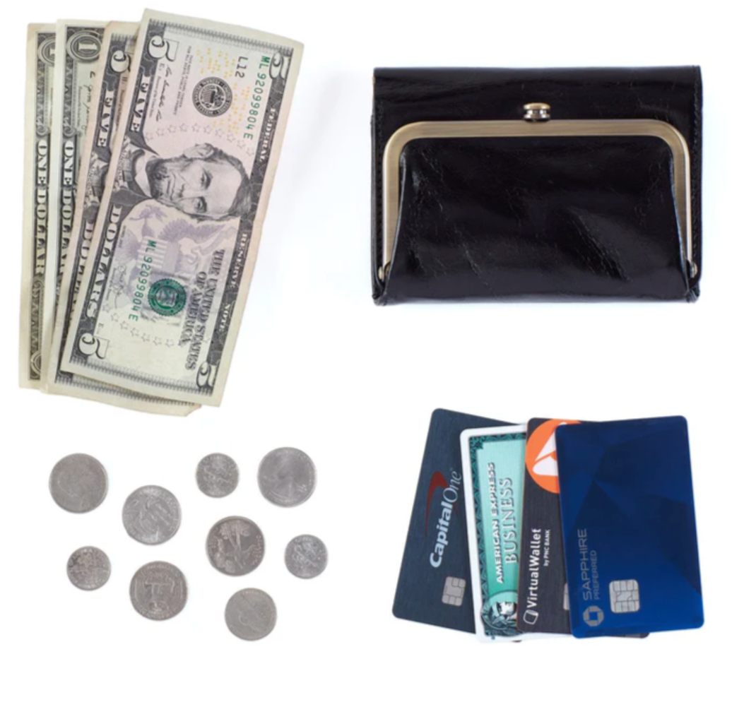Robin Compact Wallet Black