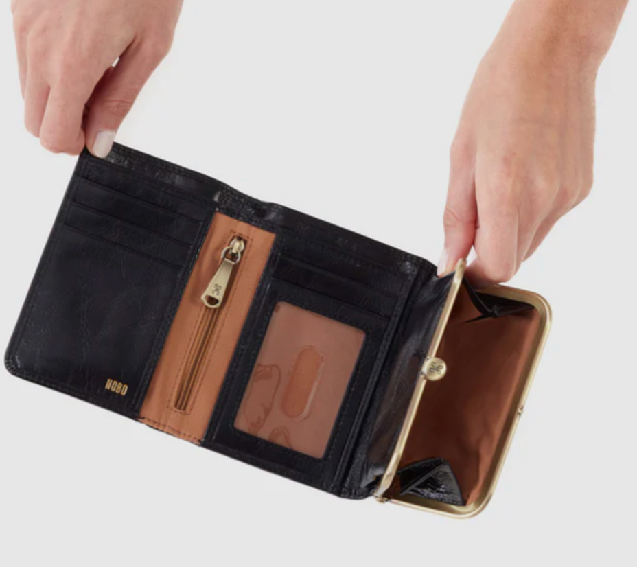 Robin Compact Wallet Black