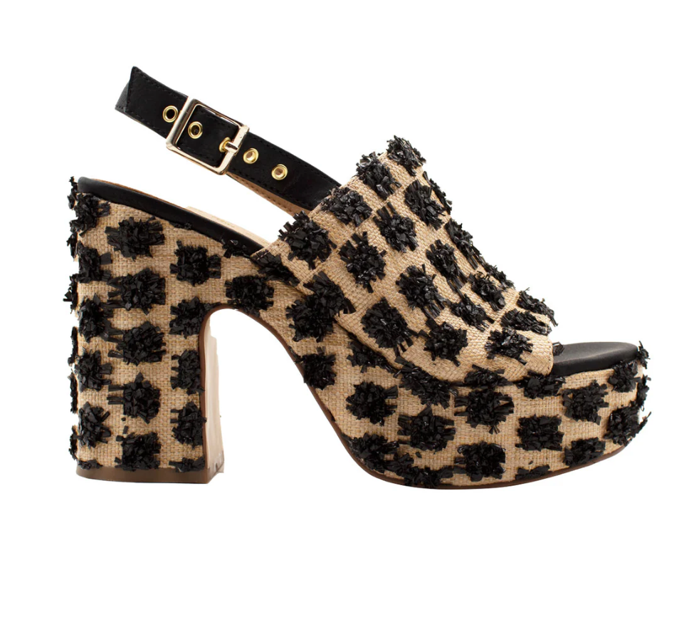 Missoula Platform Heel Black