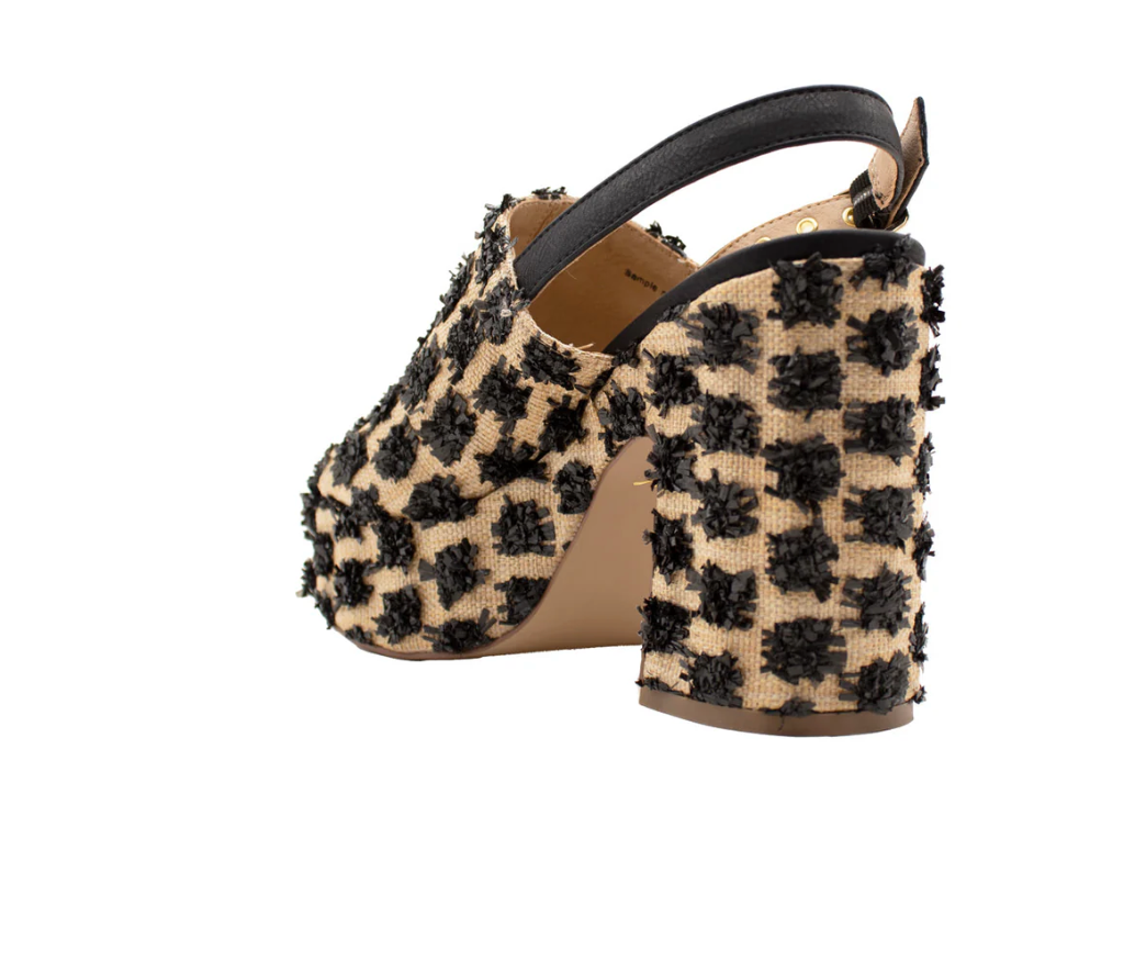 Missoula Platform Heel Black