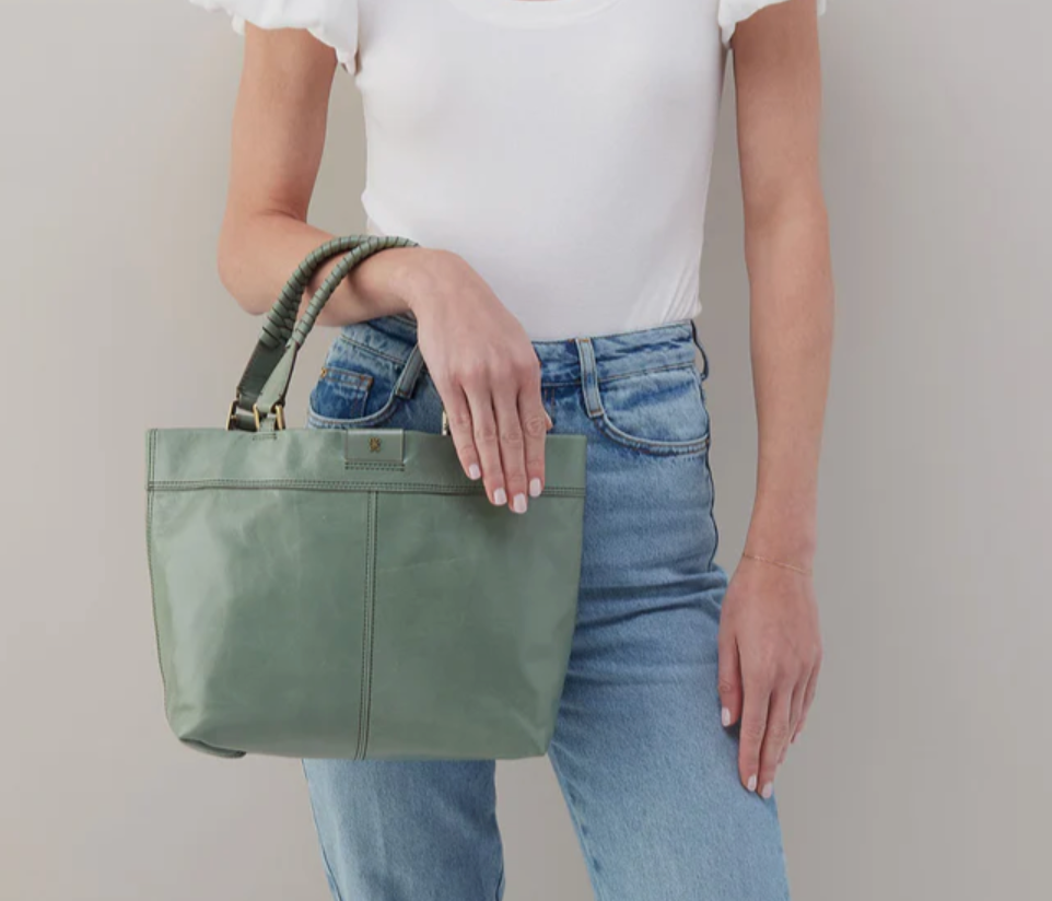 Romy Medium Tote Jade
